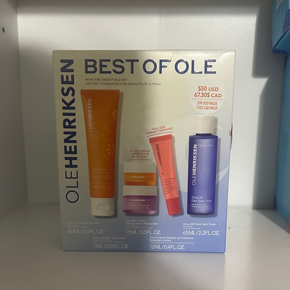 Ole Henriksen Best of Ole Skincare Set - Orange, Purple, White